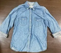 MOUSSYデニムシャツ レディース　L