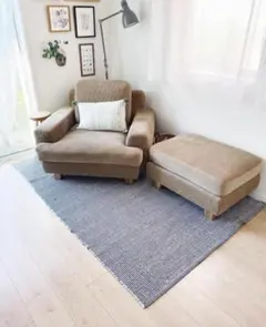 unico リバーシブル ラグ 絨毯 ※引取りの場合5,000円