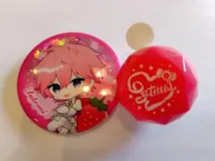 ✩新品・未使用✩すとぷり さとみ　リンライ（リングライト）&缶バッジ　バラ売り◯