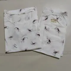 ジェラートピケ福袋Pajama フェザー柄 ルームウェアセット