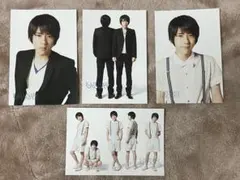 【美品】嵐 二宮和也 ポストカード4枚セット 2009