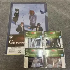 幽遊白書　一番くじ　クリアファイル　ステッカー