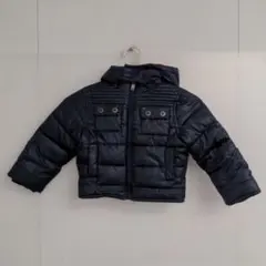 ✨美品✨ トミーヒルフィガー ロングダウンジャケット ブラック 光沢 
