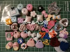 カラフルなデザインビーズセット(カスタムボールペン可)