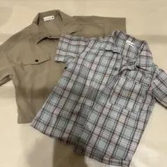 美品　branshes 半袖シャツ 2枚セット 120cm
