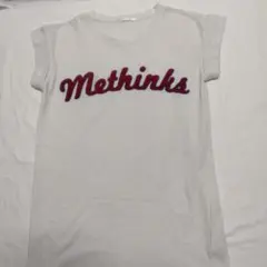 RETRO GIRL 半袖Tシャツ ホワイト ロゴ刺繍のサムネイル