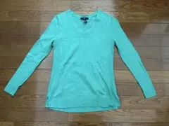 GAP ギャップ レディース ニット カットソー グリーン XSサイズ