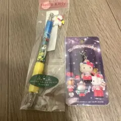 【レア！】ご当地キティちゃん　ストラップ　根付け　まとめ売り　こけし　おまけ付き レア】ご当地キティ ざしきわらし&こけし ハローキティ根付け
