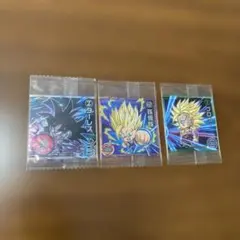 ドラゴンボール 超サイヤ人 シール 3枚セット