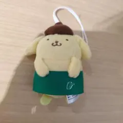 SANRIO　ポムポムプリン　東急ハンズ限定キーホルダー犬のぬいぐるみストラップ