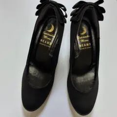 【美品】BEAMS ビームス バックリボン パンプス　23㎝のサムネイル