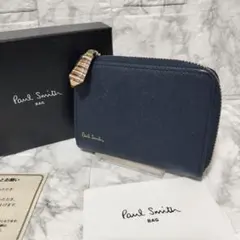 【美品✨️】Paul Smith ネイビー コインケース　パスケース