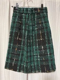 PROPORTION チェックスカート