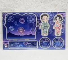 鬼滅の刃　花火大会　狛治と恋雪　WEBSHOPくじ　ジオラマアクリルスタンド