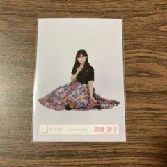 櫻坂46 生写真　12th BACKS 黒衣装　遠藤理子