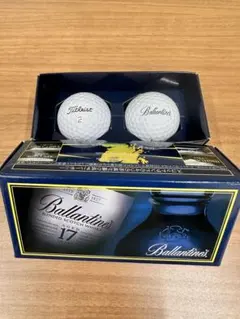 Titleistゴルフボール2個 Ballantine’s バランタイン 未使用のサムネイル