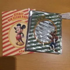 ディズニーストア　グーフィー シークレットクリアポーチ