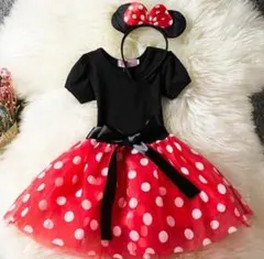 『90size』ミニー ディズニープリンセス ハロウィン 子供 コスチューム