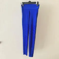 adidas ステラマッカートニー　ランニングパンツ　ヨガ　ピラティス　ブルー