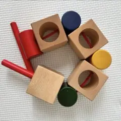 ネフ　知育玩具 木製カラフル積み木 シグナのサムネイル