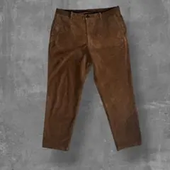 レトロ vintage スタイル コーデュロイパンツ ブラウン
