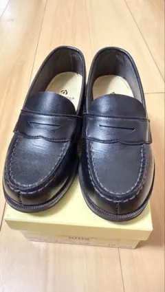 ハルタ KIDS 黒 フォーマルシューズ