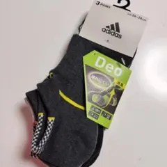 adidas Deo ソックス 3足セット 24-26cm
