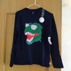 GAP 長袖Tシャツ リバーシブルスパンコール柄・150cm XL