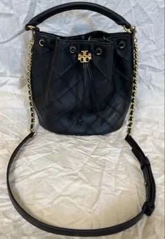 【極美品】Tory Burch キルティング 巾着 ショルダーバッグのサムネイル