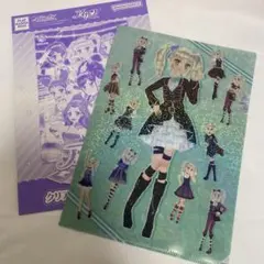 アイカツ！ ガチャガチャ クリアファイル 藤堂ユリカ