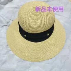 麦わら帽子　UVカット機能付き　ハット