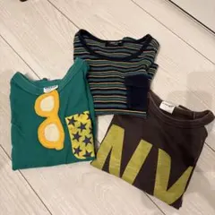 長袖カットソー　ロンT 子供　サイズ100