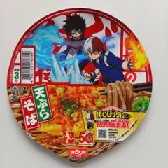 日清　どん兵衛 僕のヒーローアカデミア コラボ フタ　轟焦凍　荼毘