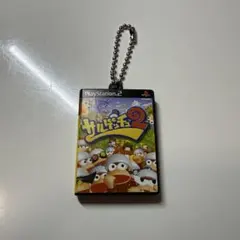 プレステゲームパッケージ ミニチュアチャーム サルゲッチュ2