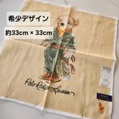 ​【新品】希少ポロラルフローレンポロベア ハンカチスカーフバンダナ アビエイター