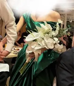 ウェディングブーケ カラーリリー ホワイト