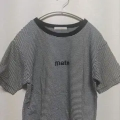 フリーサイズ エヘカソポ ボーダー 半袖 Tシャツ カジュアル フレンチのサムネイル