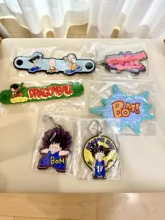 ドラゴンボール ラバーキーホルダー 6個セット