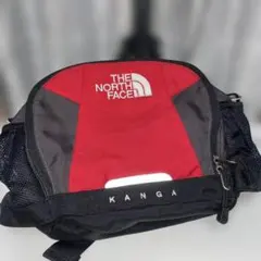 THE NORTH FACE KANGA ボディバッグ 赤黒