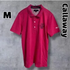＄ Callaway キャロウェイ ゴルフウェア ポロシャツ 半袖 M