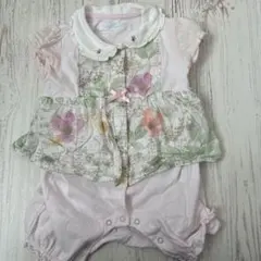 bebe reduction Liberty 花柄ロンパース 60サイズ