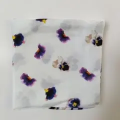 SUIT SELECT シルクスカーフ パンジー柄