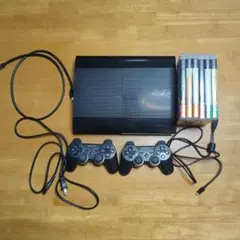 PlayStation 3 本体 ゲームソフト6個、コントローラー2個付き