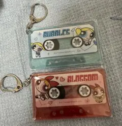 パワーパフガールズ キーホルダー　ブロッサム　バブルス
