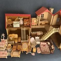 シルバニアファミリー　お家　家具　まとめ売り　ベッド　ベビーカー　ソファー