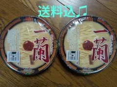 送料込でお買い得☆一蘭 とんこつ カップラーメン 12個セット☆のサムネイル