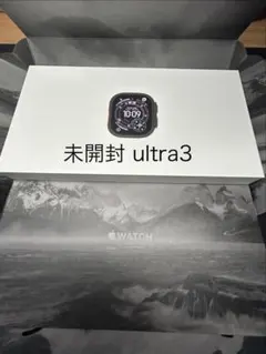 未開封Apple Watch Ultra 3 ブラックチタニウム