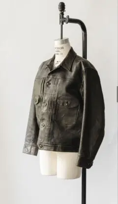 OLD JOE PATINA HORSE-HIDE JEAN JACKETのサムネイル