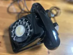 ダイヤル式黒電話 動作確認済 日本電信電話公社 601-A2 昭和レトロ 光