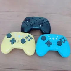 SWITCH用/SWITCH LITE用コントローラー　３個セット売り